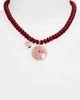 Panacea Panacea Circle Pendant Beaded Necklace - 2