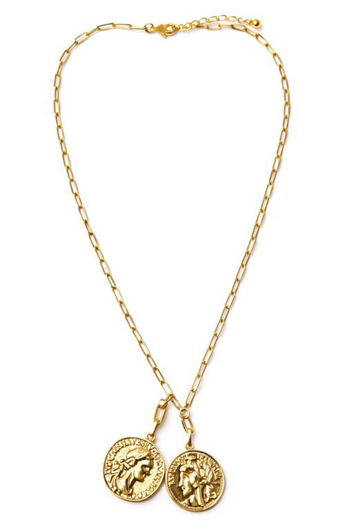 Panacea Panacea Coin Pendant Necklace