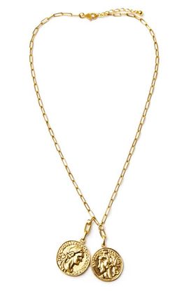 Panacea Panacea Coin Pendant Necklace