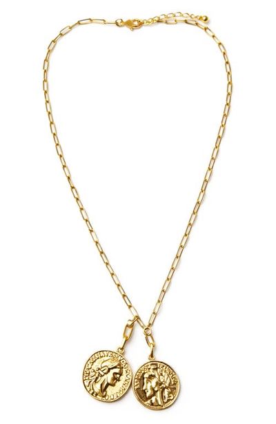 Panacea Panacea Coin Pendant Necklace