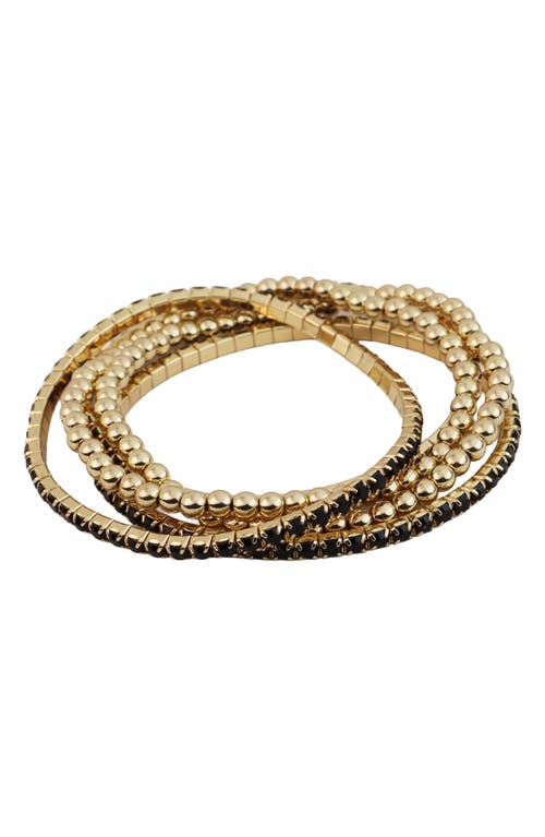 Panacea Panacea Crystal Stretch Bracelet Set