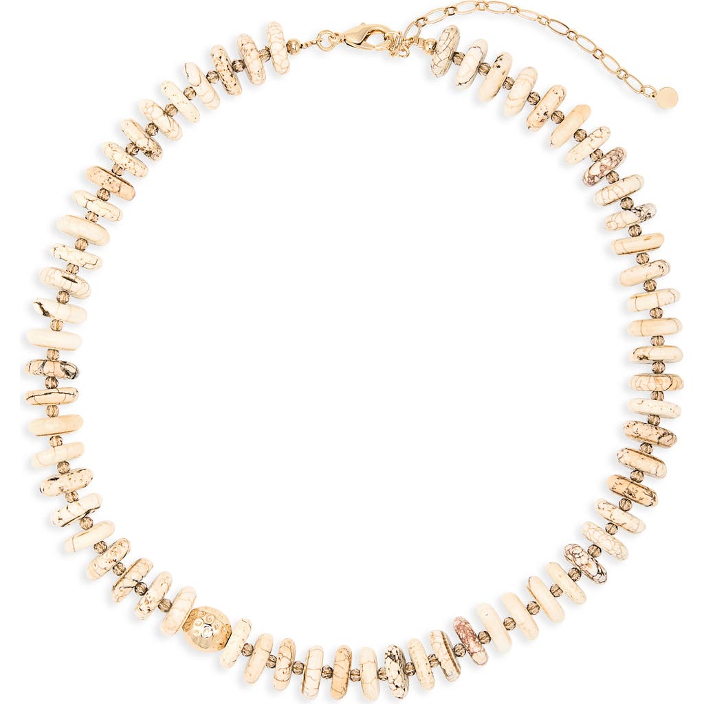 Panacea Panacea Howlite Collar Necklace