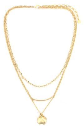 Panacea Panacea Layered Teardrop Necklace