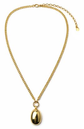 Panacea Panacea Polished Teardrop Pendant Necklace