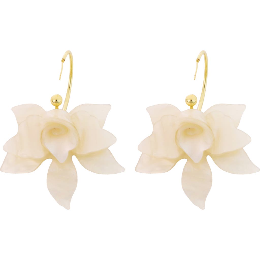 Panacea Panacea Resin Flower Earrings