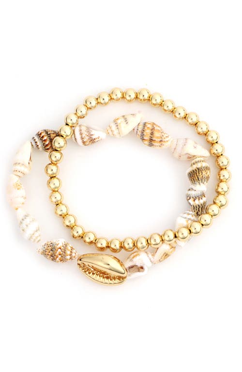 Panacea Panacea Set of 2 Stretch Bracelets