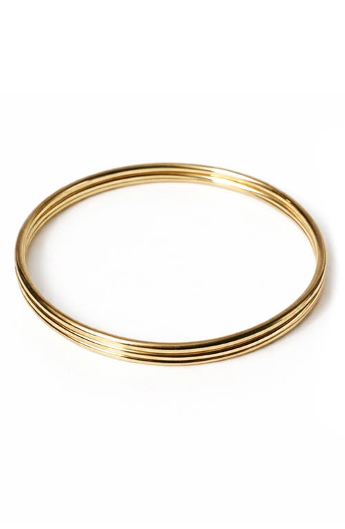 Panacea Panacea Set of 3 Skinny Bangle Bracelets