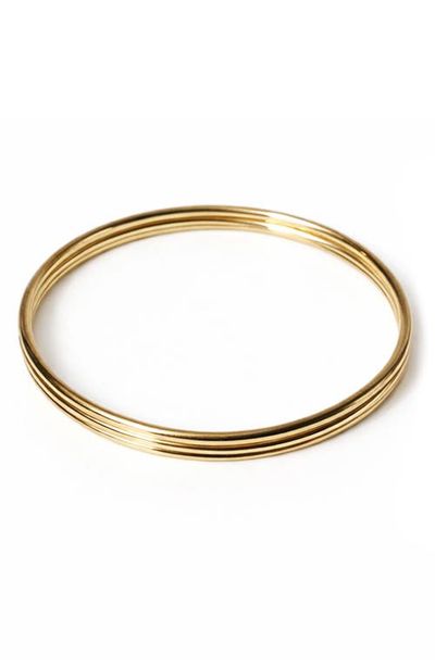 Panacea Panacea Set of 3 Skinny Bangle Bracelets
