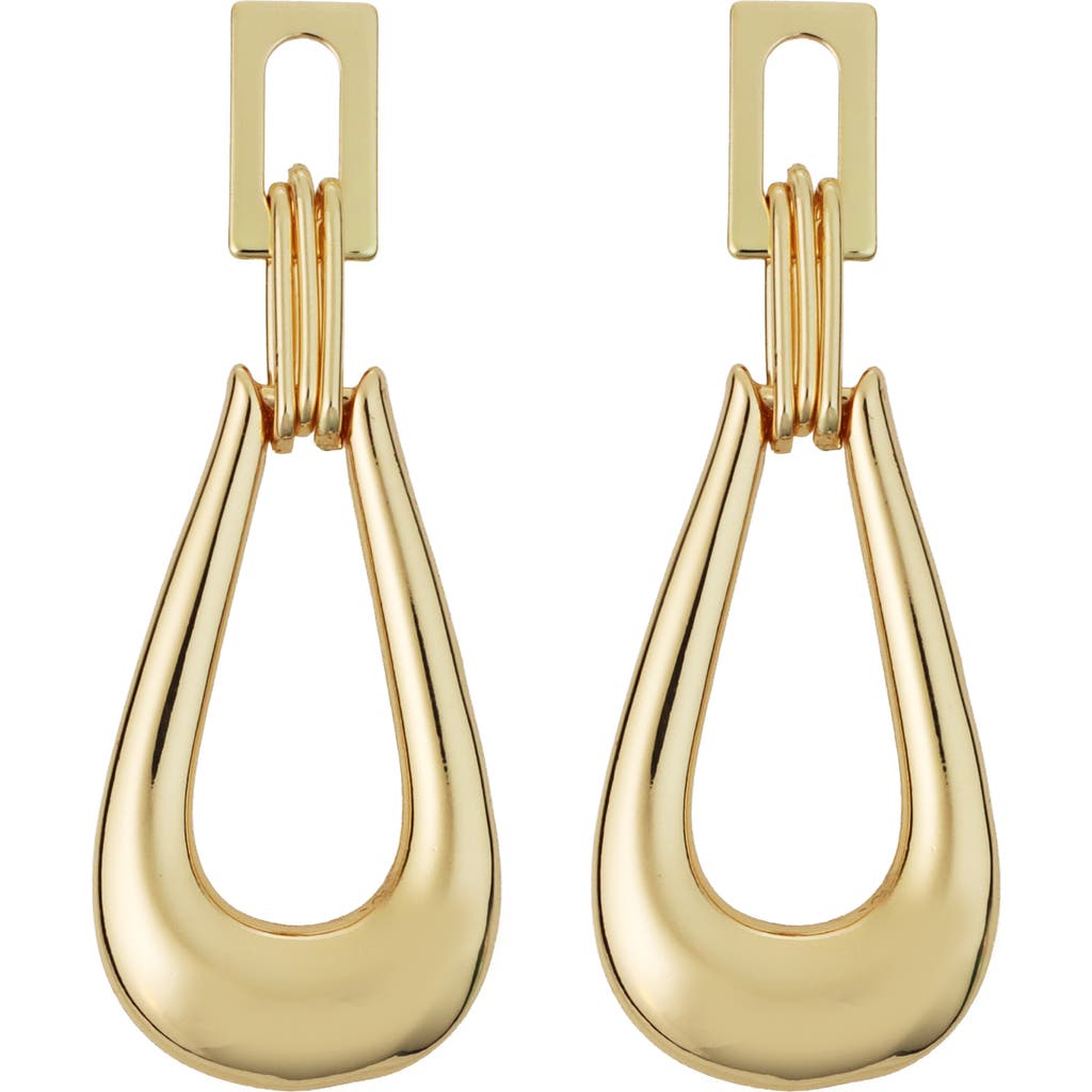 Panacea Panacea Teardrop Link Drop Earrings