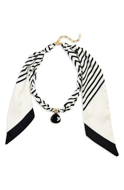 Panacea Panacea Teardrop Scarf Pendant Necklace