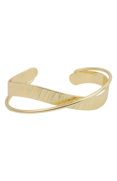 Panacea Panacea Textured Crisscross Cuff
