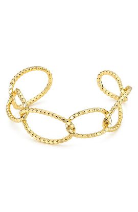 Panacea Panacea Textured Link Cuff Bracelet