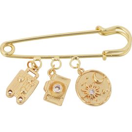 Panacea Panacea Travel Drops Safety Pin Brooch