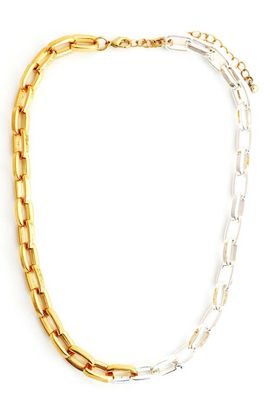 Panacea Panacea Two Tone Chain Necklace 