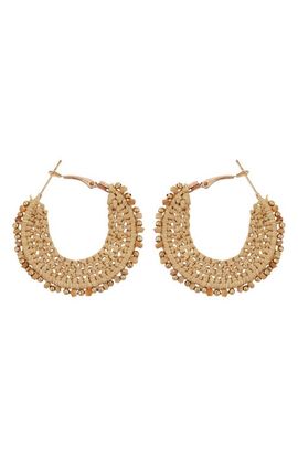 Panacea Panacea Woven Hoop Earrings