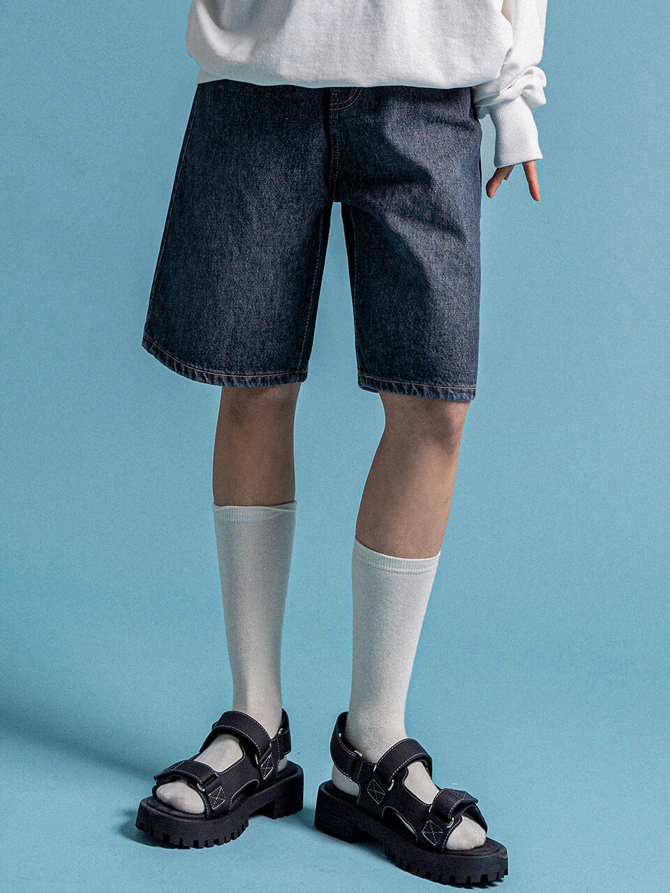 PANDORAFIT Azuer Short Pants (Dark Blue)