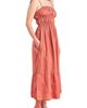Paneros Clothing Paneros Clothing Emilia Linen Midi Dress - 2