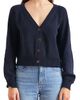 Paneros Clothing Paneros Clothing Greta Cropped Cotton Cardigan - 1