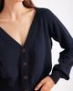 Paneros Clothing Paneros Clothing Greta Cropped Cotton Cardigan - 4
