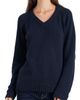 Paneros Clothing Paneros Clothing Selene V Neck Cotton Sweater - 1