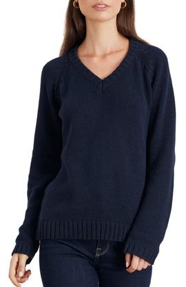 Paneros Clothing Paneros Clothing Selene V Neck Cotton Sweater
