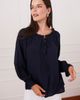 Paneros Clothing Paneros Clothing Solid Esme Long Sleeve Top - 5