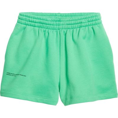 PANGAIA PANGAIA Kids' 365 PPRMINT™ Organic Cotton Sweat Shorts