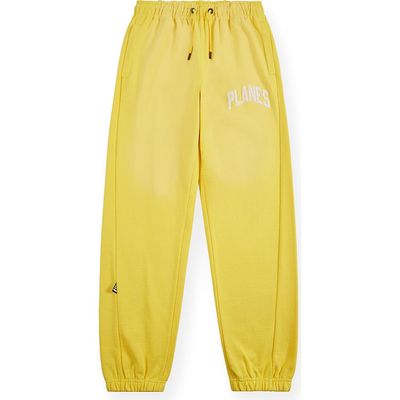 PAPER PLANES PAPER PLANES Arched Logo Cotton French Terry Sweatpants