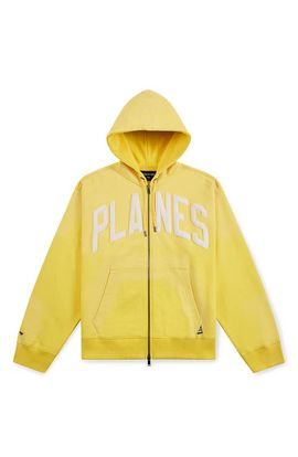 PAPER PLANES PAPER PLANES Arched Logo Zip Hoodie