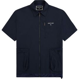 PAPER PLANES PAPER PLANES Planes Short Sleeve Zip-Up Shirt