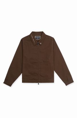 PAPER PLANES PAPER PLANES Script Logo Cotton Canvas Jacket