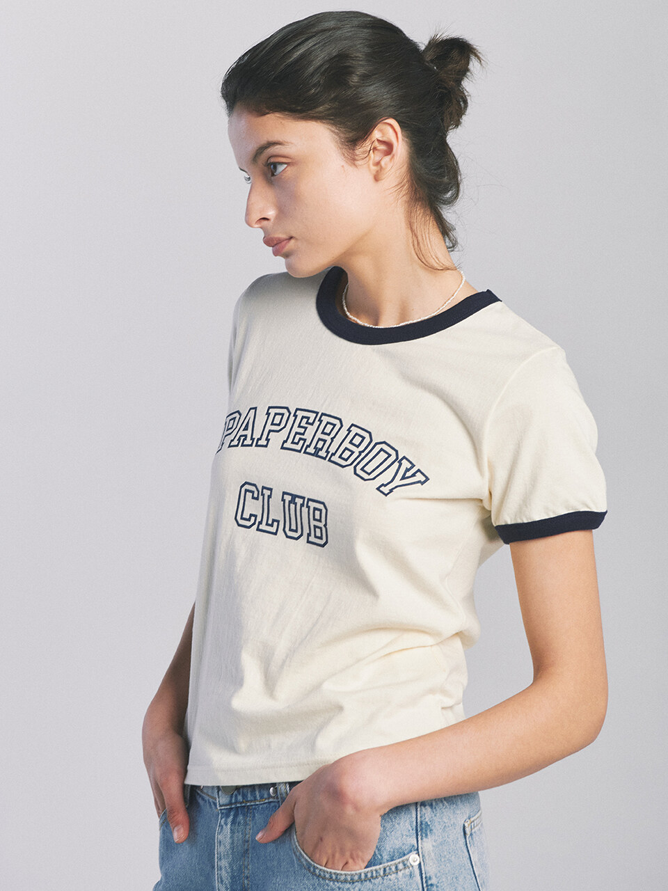 PaperBoy Club Ringer Short Sleeve T-shirt
