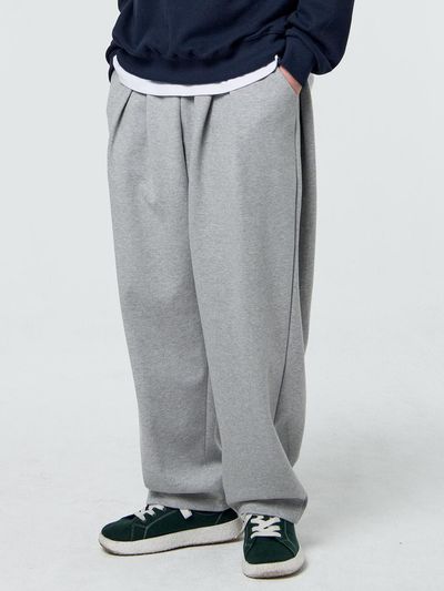 PaperBoy Double Pleated Wide Oversized Sweatpants