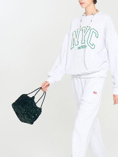 PaperBoy Spangle Mini Tote Bag Green