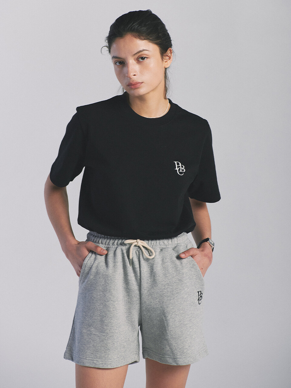 PaperBoy Woman PBC Half Pants [Melange]