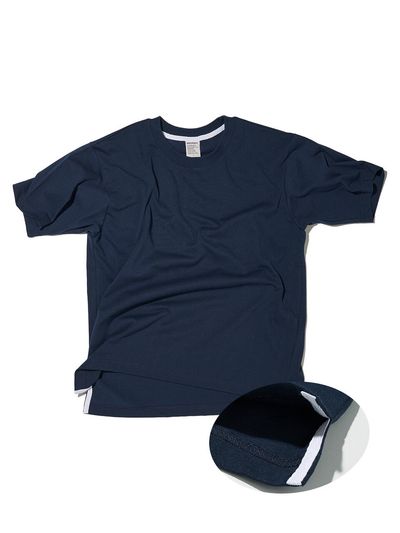 PaperBoy Women Supima MVS Half Sleeve T-shirt (Navy)