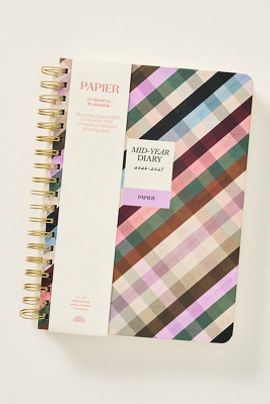 Papier Anthropologie X Papier B5 Spiral 17-Month Mid-Year Planner