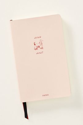 Papier Anthropologie x Papier Faux Leather 17-Month Mid-Year Planner