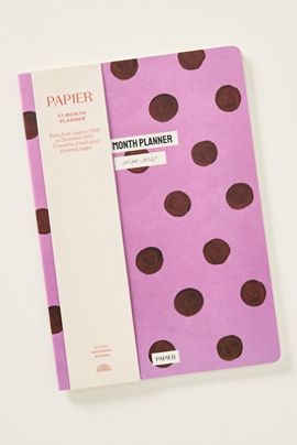 Papier Anthropologie X Papier Polka Dot B5 Softback 17 Month Mid-Year Planner