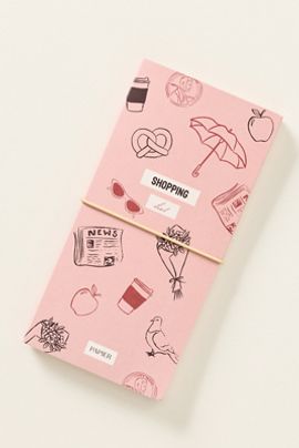 Papier Anthropologie X Papier Shopping List Pad