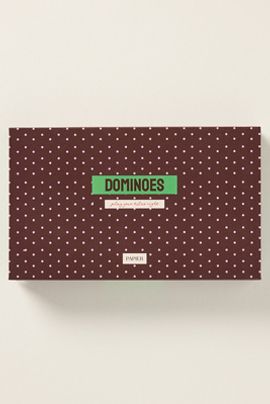 Papier Anthropologie x Papier Wooden Dominoes