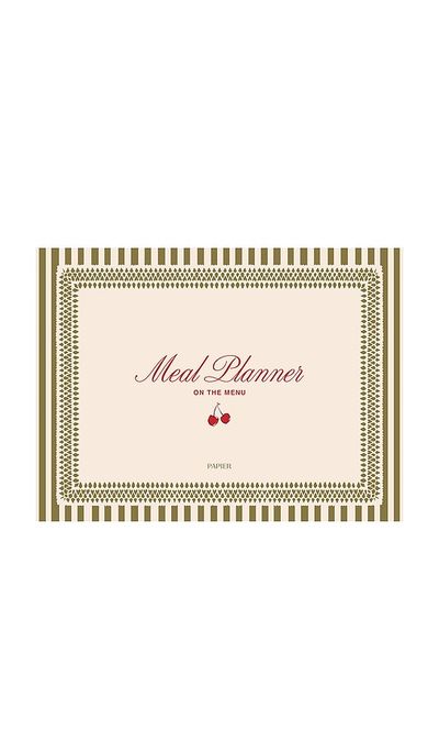Papier Papier Cherry Meal Planner