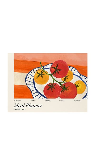 Papier Papier La Dolce Vita Meal Planner