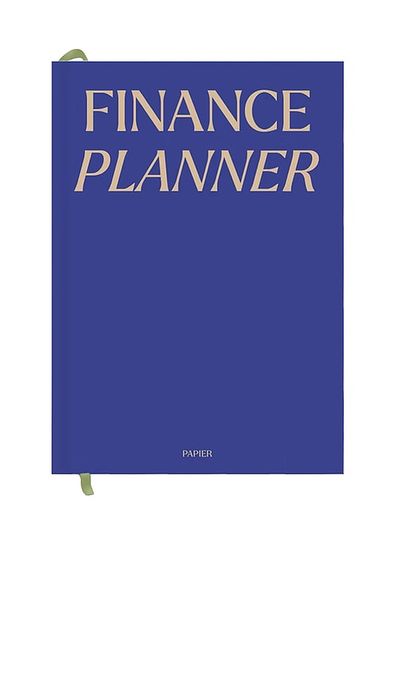 Papier Papier Wonder Finance Planner Blue