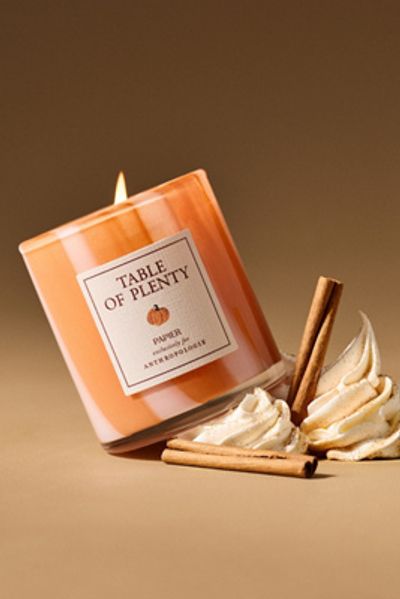 Papier Papier x Anthropologie Gourmand Table of Plenty Boxed Glass Candle
