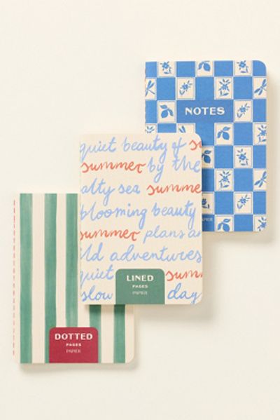 Papier Papier x Anthropologie Journals, Set of 3