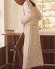 Papinelle 100% Cotton Quilted Maxi Robe - 4
