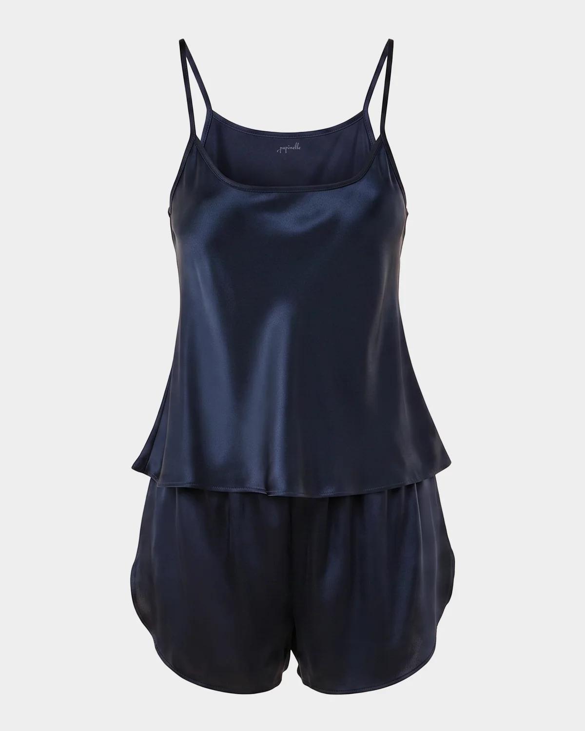 Papinelle Audrey Mulberry Silk Cami Pajama Set