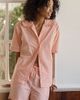 Papinelle Butterscotch Cotton Poplin Top and Shorts Pajama Set - 1