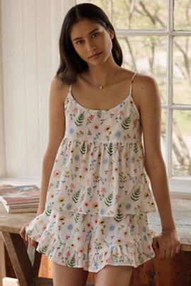Papinelle Elodie 100% Cotton Sateen Pajama Set